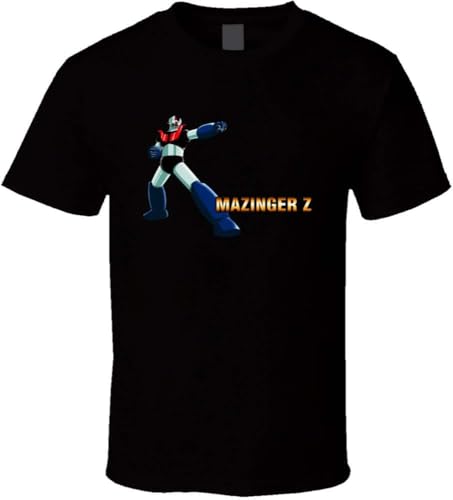 QPQKUFCVQ Tranzor Z Mazinger Z T Shirt Mens
