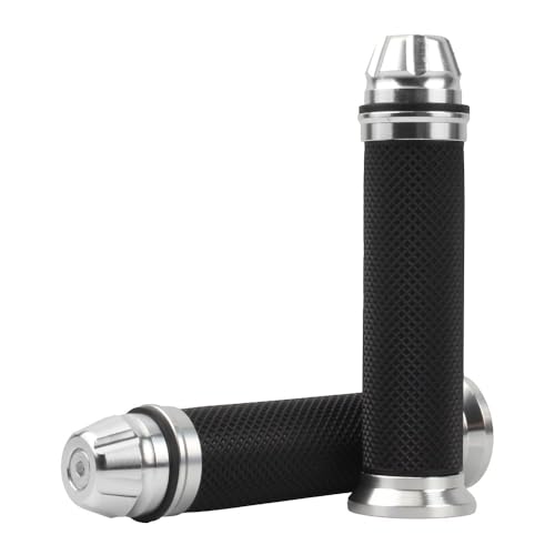 Poignées de moto 22mm guidon 7/8 pouces revêtement caoutchouc Victory moto custom
