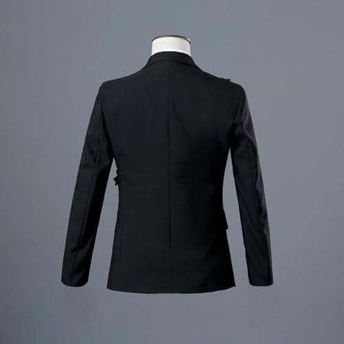 Men's 2 Pieces Luxury Embroidered Suits One Button Dinner Tuxedo Jacket Pants Prom Wedding Elegant Blazer Dress Suit4