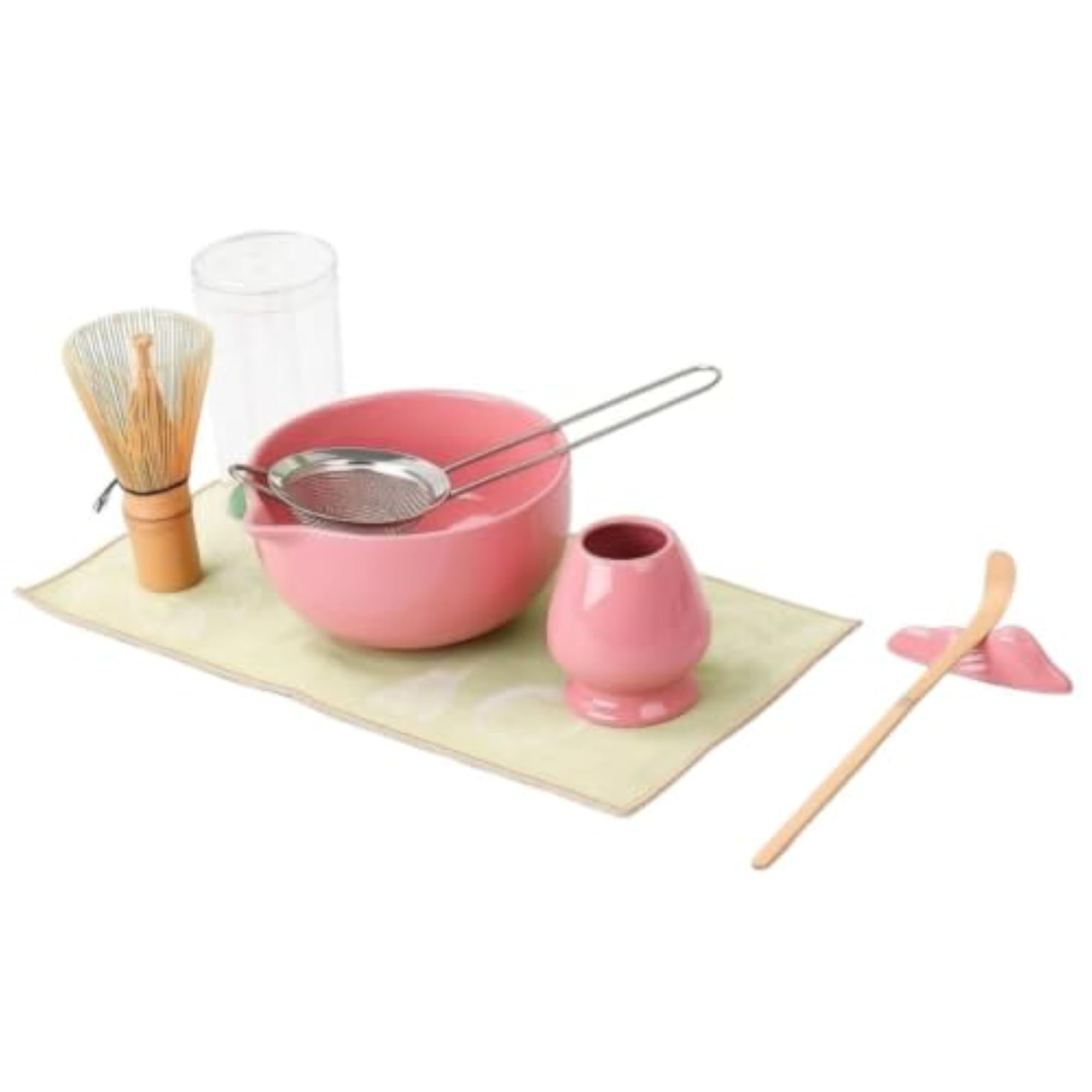 Japanese-Style 7 Pieces Matcha Tea Making Kit, Complete Set