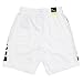 Nike Men's Elite Basketball Short White/Black Size Large