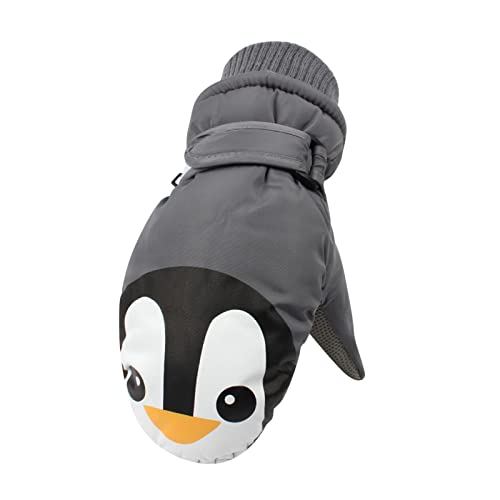 DACONGMING Kinder Skihandschuhe, Ski Handschuhe, Winddicht Wasserdicht Winterhandschue Warm Fäustlinge Sport Handschuhe Skifahren Radfahren Snowboarden Outdoor-Aktivitäten Jungen Mädchen 3-12 Jahre Cover