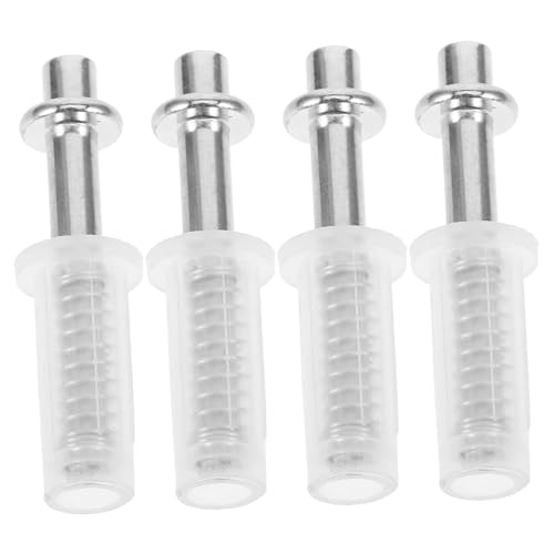Kit de Herrajes para Puerta Bifold 4 Piezas con Pivotes para Operación Suave, Bisagras Duraderas para Puertas Dobles para Reparación de Puertas de Clóset miniatura 1