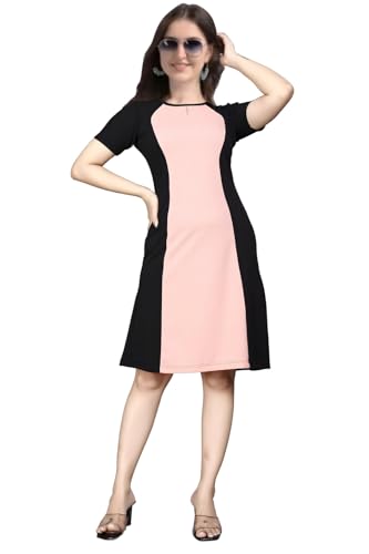 fit and flare knee length dresses for women Fit & Flare Dress (White) main image 1