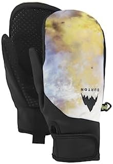 Burton Mens Park Mitt Mitten Glove, Stout White Voyager - Adult Mens Large