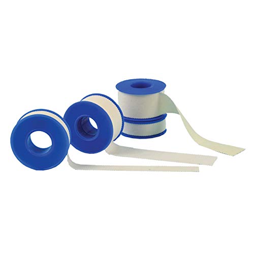 Zarys STA12505W SENSIplast - Cinta adhesiva (5 m de largo, 1,25 cm de ancho, 24 unidades)
