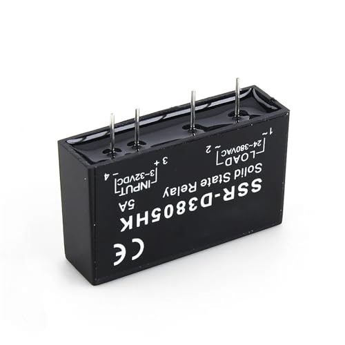 Relais statique SSR-D3803HK DC-AC broches 3A pour automatisme et PCB - 3