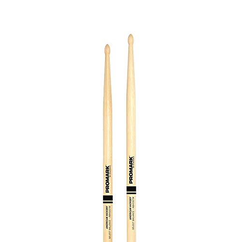 Promark Select Balance Rebound Balance Drum Sticks, Wood Tip, .535