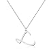 UMAGICBOX Unique Personalized Initial Pendant - Fashionable Handmade Necklace for Women, Graduation, Christmas, and Mother's Day Gift