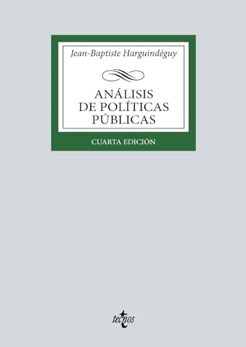 Análisis de políticas públicas (Derecho - Biblioteca Universitaria de Editorial Tecnos)