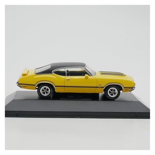Modelo 1:43 Oldsmobile Cutlass S W31 1970 Metal miniatura 5