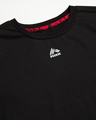 Image of RBX Boys Short Set - 2 Piece Active Performance Short Sleeve Athletic Shirt and Basketball Shorts with Elastic Waistband