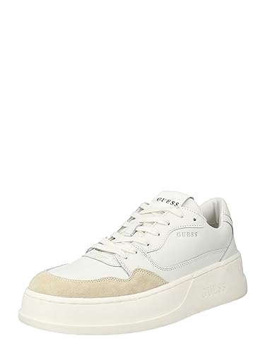 Baskets GUESS Ciano pour homme en blanc élégant et épuré