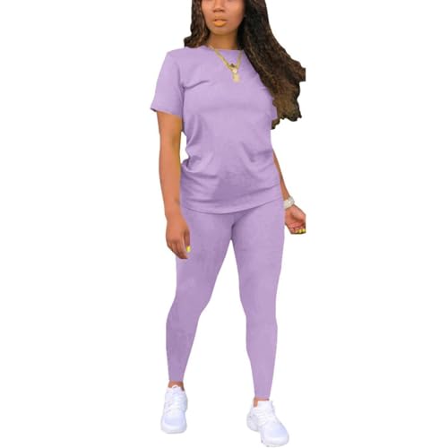 Image of Nimsruc Workout Sets For Women 2 Piece Outfits Sexy Summer Sweatsuits Jogging Suits Casual Bodycon Tracksuits