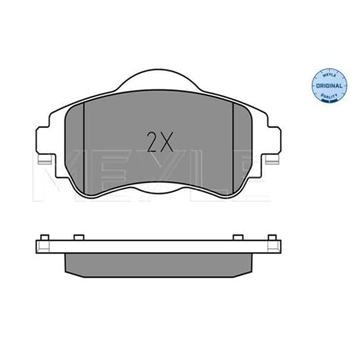 Plaquettes de frein MEYLE 0252522018 pour CITROËN C4 II et DS4