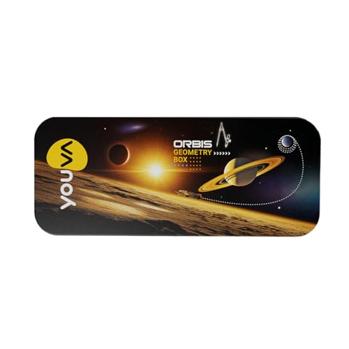 Image of Youva Orbis Geometry Box | Design inspired by space expedition | For School Students by Navneet | Pack of 3