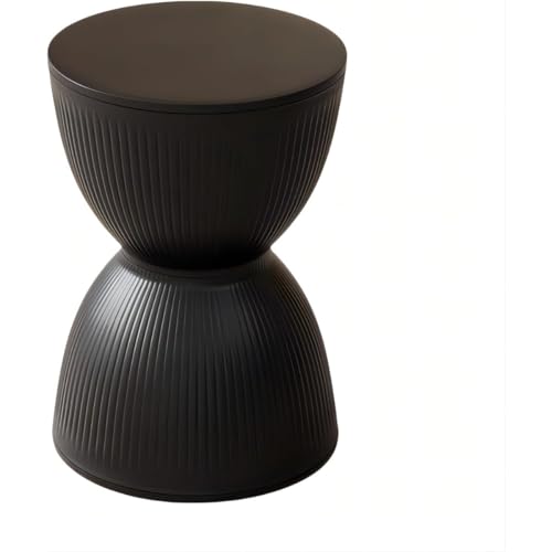 Jingshihaisu スツール サイドテーブル 靴ベンチ 砂時計デザイン 玄関イス チェア 両サイド収納 リプロダクト オットマン 足置き 椅子 おしゃれ ディスプレイ インテリア マルチシーン (30cm × 30cm x 43cm,G) [並行輸入