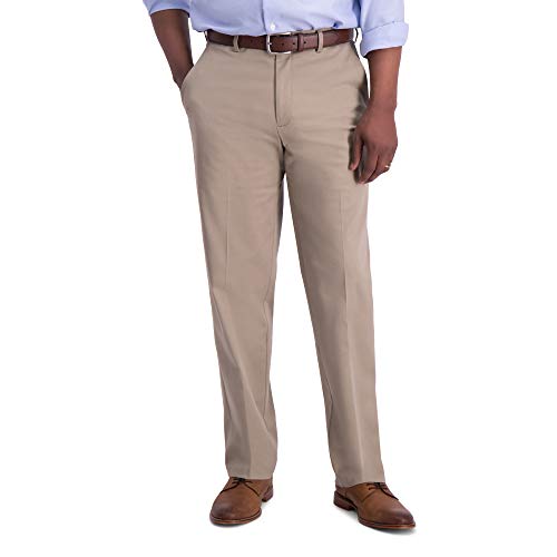 Haggar Men’s Classic Fit Iron Free Premium Khaki Pant by Haggar - Used condition - US$49.60