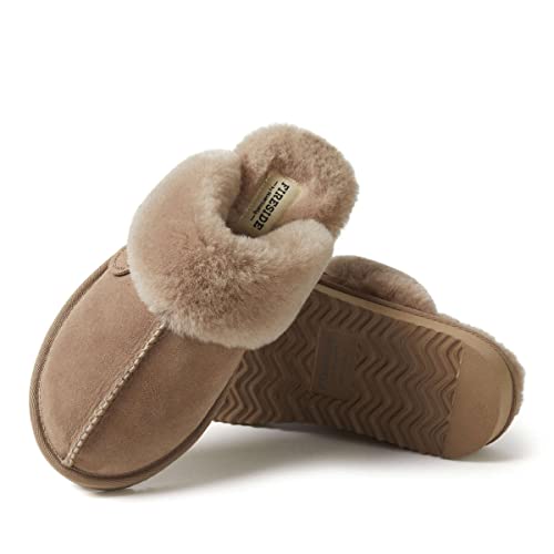 Image of Fireside by Dearfoams womens Sydney Genuine Shearling Scuff