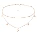 BaubleStar Star Moon Charm Necklace Layering Chain Choker Women Girls