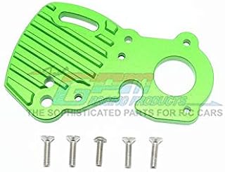 GPM For Traxxas E-Revo 2.0 VXL Brushless (86086-4) Upgrade Parts Aluminum Motor Plate With Heat Sink Fins - 1Pc Set Green