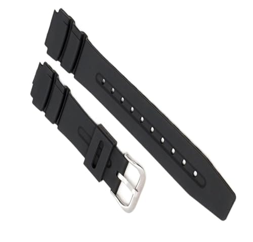 Bracelet résine cassé ? Remplacez-le par ce bracelet noir 19mm pour montre DW-290 DW-340 AD-300 sport