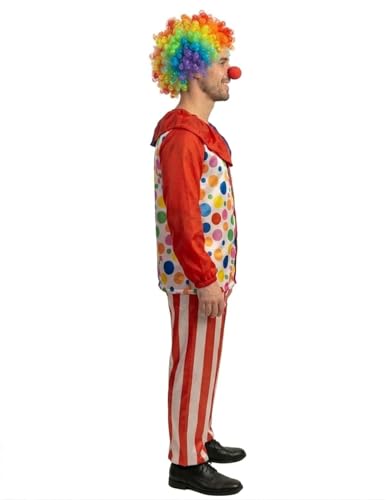 Image of BookMyCostume Clown Joker Fancy Dress Collection - Colorful Circus Performer & Funny Character Outfits for Boys and Girls - Ideal for School Annual Day, Role-Play, Birthday Events & Halloween Costume
