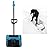 Electric Snow Blower Battery Powered Cordless Snow Removal Shovel High Efficiency for Decks Patios Sidewalks