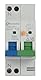 Electraline 87013 Leistungsschalter (RCBO), 25 A, Typ A, Kurve C, Empfindlichkeit 30 mA, Anschluss 1P+N,