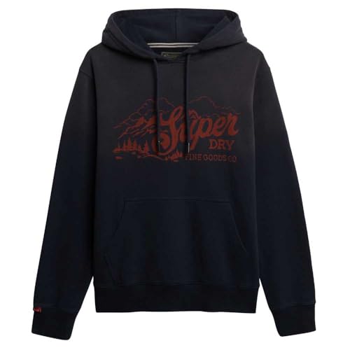 Superdry Lo Fi Outdoors Relaxed Fit Hoodie M