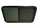 37.5" Width x 23.5" Height RV Window, Tiny House Horizontal Slider W/Screen & Interior Camper Window