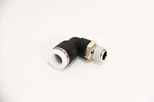 Mindman PL5/16-N1UT Pisco Fitting, Straight, 1/4 Tube Diameter, 1/8 Thread Size NPT