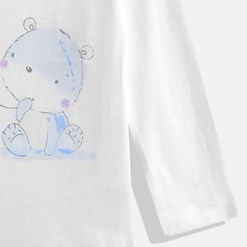Image of Mothercare Baby Girls T-Shirt Arctic Berry Print Full Sleeve