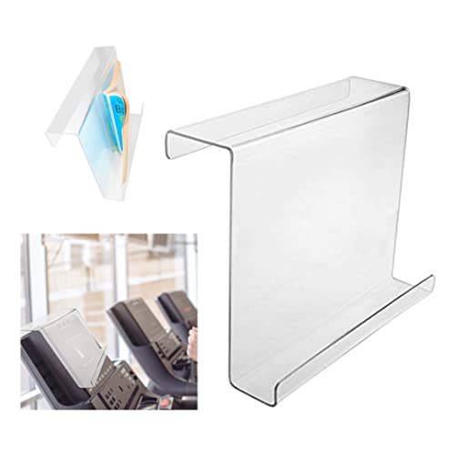 Soporte para tableta para cinta de correr de acrílico transparente para entrenar sin aburrirte 7