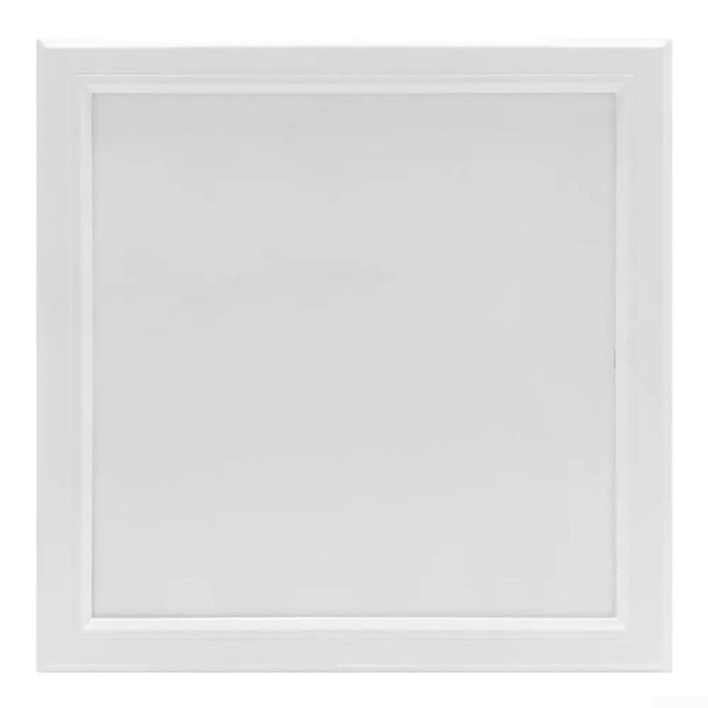 Panel de Inspección, Blanco Puerta Desmontable Bisagra Para Techos de Pared Para Acceso Cubierta Tubería Techo Aire Acondicionado R (400x400mm)