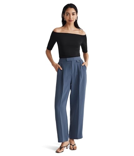 Madewell Tailored Straight-Leg Pants