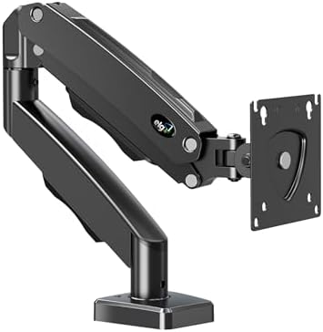 ELG Full Motion Swivel Single Monitor Desk Mount Stand: Empower Y...
