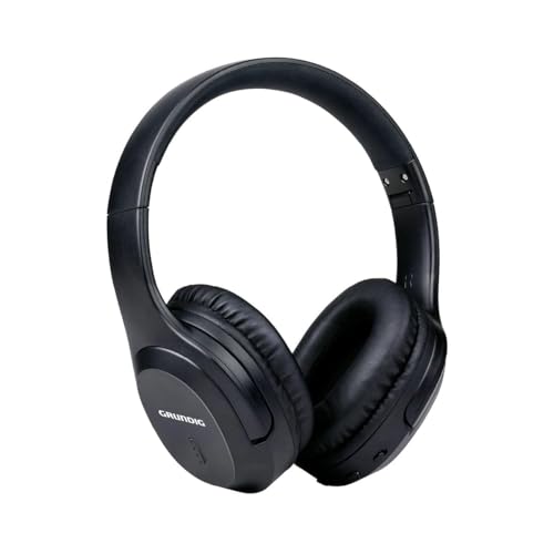 Grundig Cuffie Bluetooth - Cuffie Wireless Over Ear Con 40 Ore Di Autonomia - Cuffie Bluetooth Grandi Con Microfono - Incluso Cavo Audio Da 3,5 Mm E C