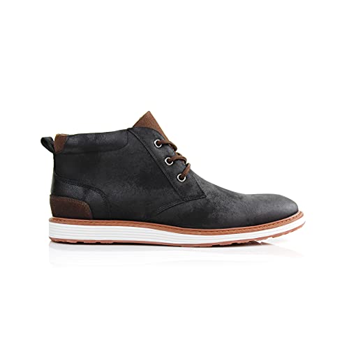 Image of Ferro Aldo Men's Chukka Boots | Classic Dress, Casual & Sneaker Styles | Lace-Up Ankle Boot for Work & Everyday Wear