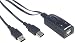 Produktbild InLine 60603I USB KM-Umschalter, 2 PCs, für Tastatur, Maus, mit Maus-Transfer zwischen den Monitoren