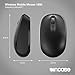 Incase Wireless Mobile Mouse 1850 – Designed by Microsoft – Compact, Comfortable, Right/Left Hand Use, 6-Month Battery Life, Nano Transceiver, Works with Mac/Windows 8/10/11 (Black)