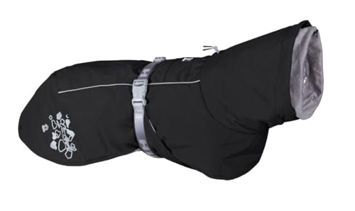 Hurtta Extreme Warmer Hundemantel, Winterjacke für Hunde, Brombeere 60 cm