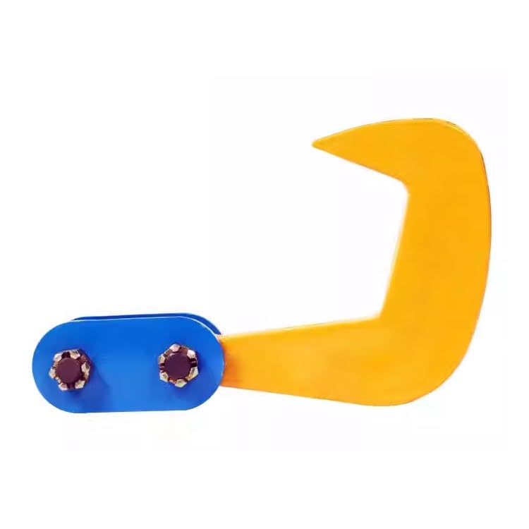 DNGXAOYA Veneer Lifting Clamp,1t-10t/2204lb-22046lb, Forged Alloy Steel,Plate Clamp Hook,Plate Lifting Clamp, for Lifting and Transporting of Plates(3T)