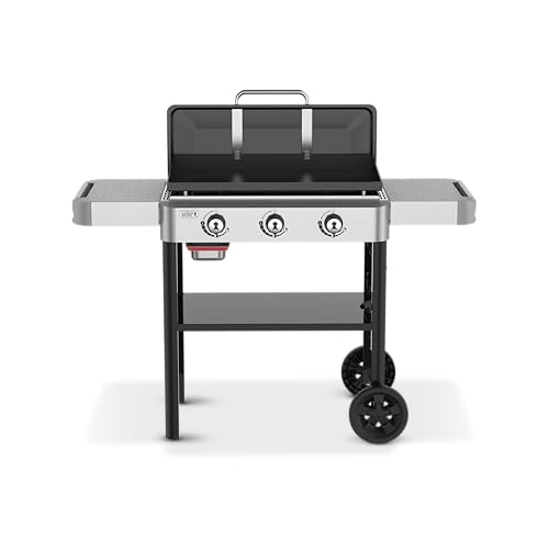 Weber 28" Rust-Resistant Propane Gas Griddle Black