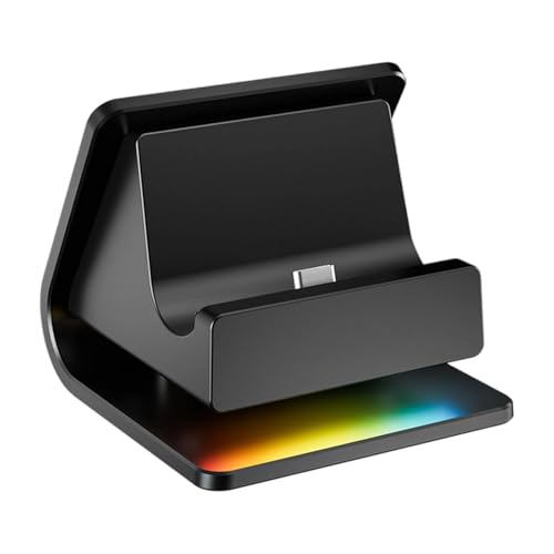 Estación de carga de consola de juegos de múltiples puertos de 20 V/3 A, entrega de energía y tecnología de protección, diseño ergonómico, base de carga con luces