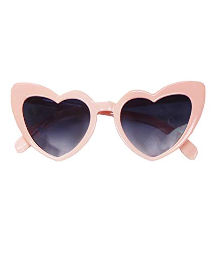 Heart Sunglasses, Heart Sunglasses for Women Trendy Cat Eye Love Shaped Sunglasses