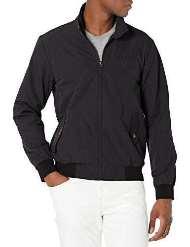 Quiksilver Men's 60/40 Harrington Jacket, Black, L