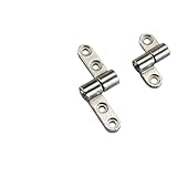 360 Degree Adjustable Torque Damping Hinge Suitable for Industrial Electrical Equipment 1Pcs(Large-Left)