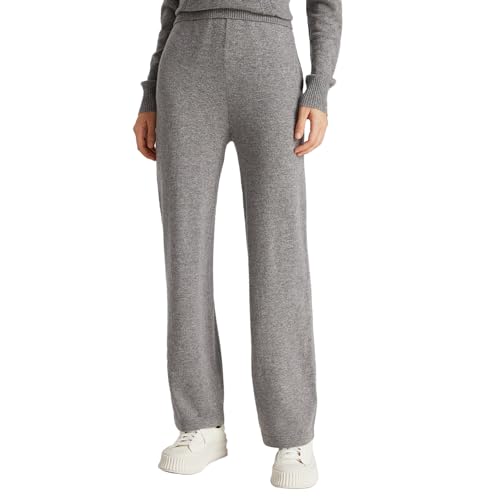GreenMount Women's Wide Leg Cashmere Sweatpants Lounge Pants for Women Winter Warm