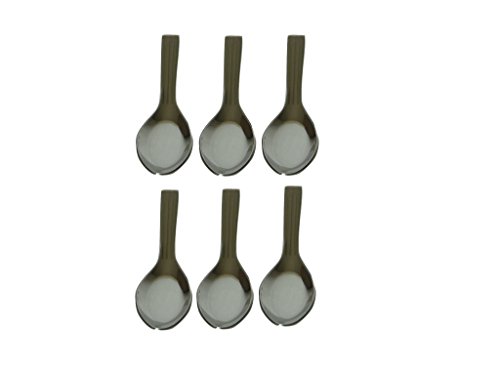 Qualways Stainless Steel Spice Seasoning Measuring Spoons Set Of 6